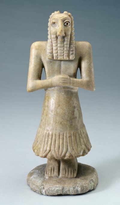 Statuette of a Man, c.3000-2500 BC by Sumerian